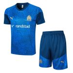 Olympique de Marseille 23-24 Blue Short Sleeve Training Suit - 图片 8