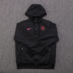 PSG 22-23 Black Windbreaker - 图片 2