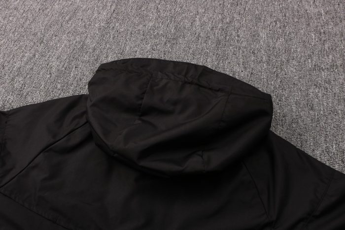 PSG 21-22 Black Windbreaker - 图片 5