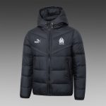 Olympique de Marseille 23-24 Black Cotton Jacket - 图片 2