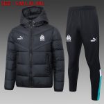 Olympique de Marseille 23-24 Black Cotton Jacket - 图片 3