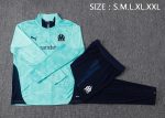 Olympique de Marseille 25/26 Semi-Zip Jacket Light Green Spray - 图片 2