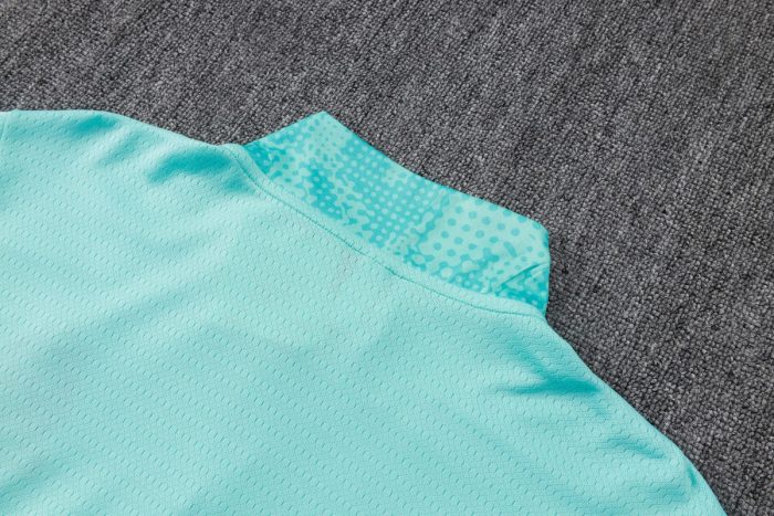 Olympique de Marseille 25/26 Semi-Zip Jacket Light Green Spray - 图片 5