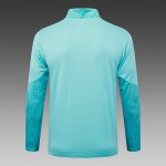 Olympique de Marseille 25/26 Semi-Zip Jacket Light Green Spray - 图片 8