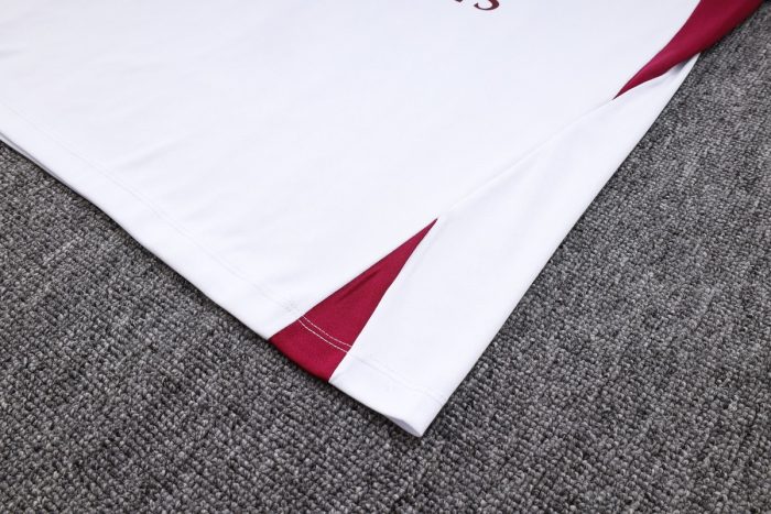 PSG 23-24 White Short Sleeve Training Kit - 图片 5