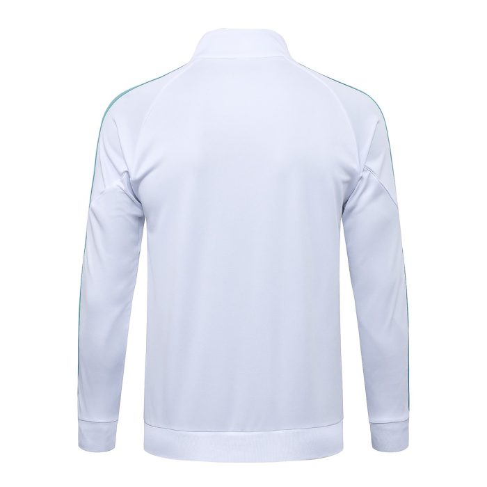 Olympique de Marseille 25/26 Long Sleeve Training Suit White - 图片 8