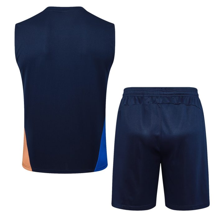 Olympique de Marseille 24-25 Vest Navy Blue - 图片 7