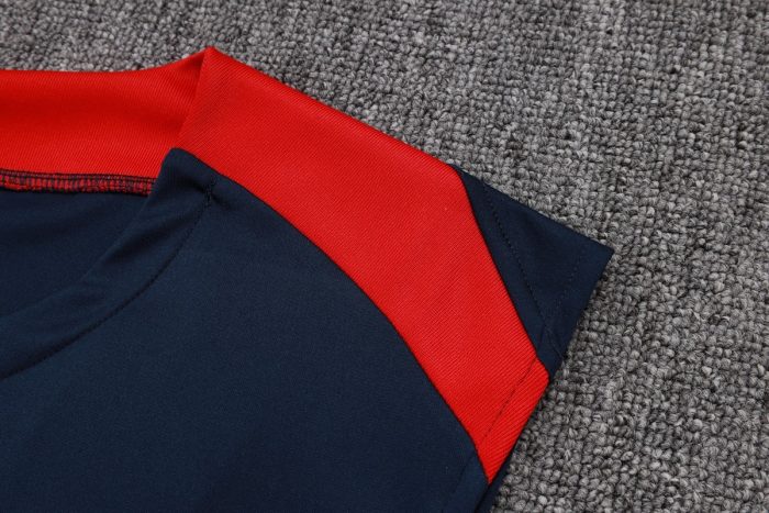 Paris Saint-Germain Blue Training Vest with Red Shoulders - 图片 5