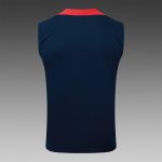 Paris Saint-Germain Blue Training Vest with Red Shoulders - 图片 7