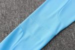 Olympique de Marseille 21/22 Light Blue Long Zip Jacket - 图片 5