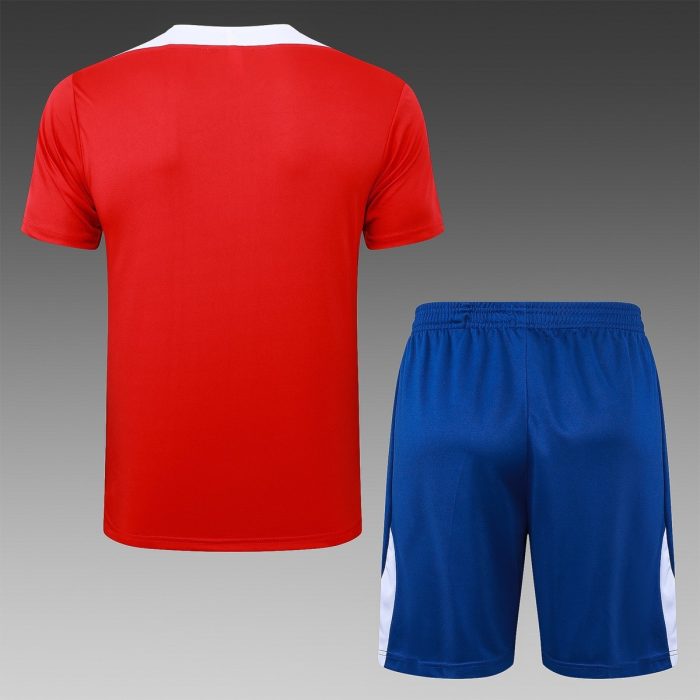 Jordan Paris 24-25 Short Sleeve Red - 图片 6