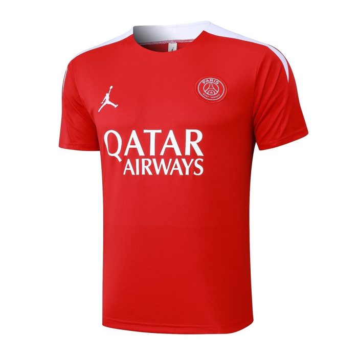 Jordan Paris 24-25 Short Sleeve Red - 图片 8