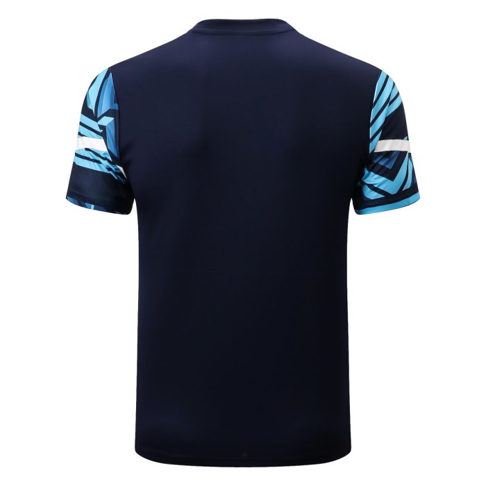 Olympique de Marseille 22/23 Short Sleeve Full Body Spray Blue - 图片 8