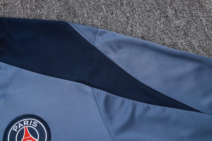 PSG 25/26 Season Gray Half-Zip Jacket - 图片 6