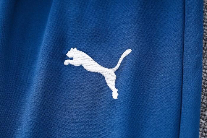 Olympique de Marseille 22/23 Long Sleeve Training Suit in Blue - 图片 3