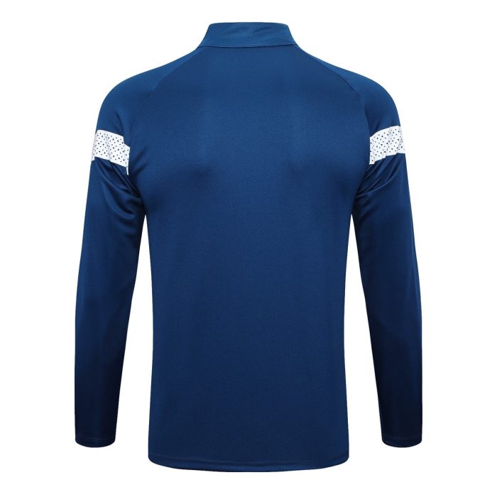Olympique de Marseille 22/23 Long Sleeve Training Suit in Blue - 图片 8