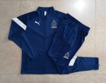 Olympique de Marseille 22/23 Long Sleeve Training Suit in Blue - 图片 9