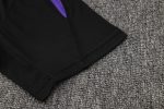 PSG 24/25 Jordan Black Short Sleeve T-Shirt - 图片 5