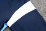Olympique de Marseille 23-24 Half-Zip Jacket in Blue with White and Blue Shoulder - 图片 3