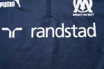 Olympique de Marseille 23-24 Half-Zip Jacket in Blue with White and Blue Shoulder - 图片 5