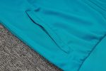 PSG 24/25 Long Zipper Jacket Lake Blue - 图片 4