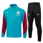 PSG 24/25 Long Zipper Jacket Lake Blue - 图片 8