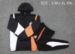 Olympique de Marseille 23-24 Black Windbreaker - 图片 2