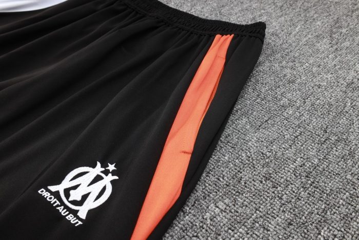 Olympique de Marseille 23-24 Black Windbreaker - 图片 4