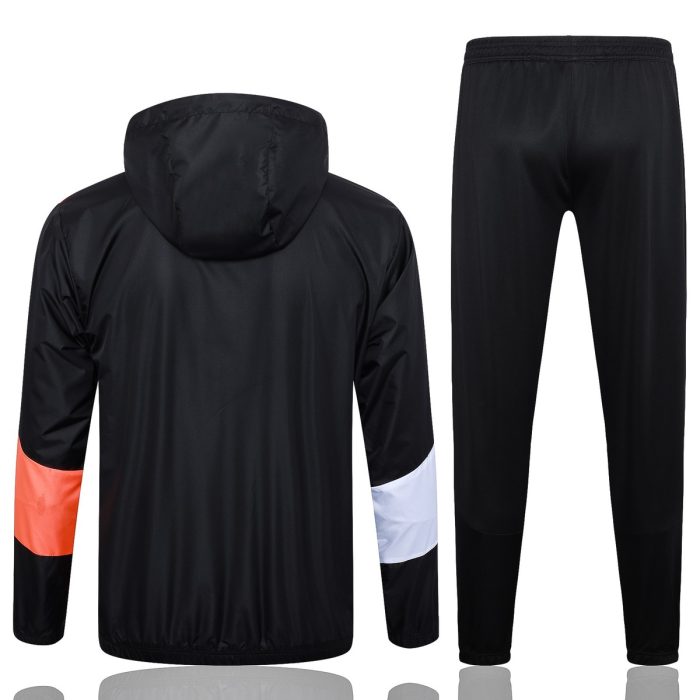 Olympique de Marseille 23-24 Black Windbreaker - 图片 8