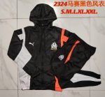 Olympique de Marseille 23-24 Black Windbreaker - 图片 9