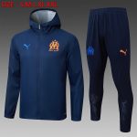 Olympique de Marseille 24-25 Blue Windbreaker