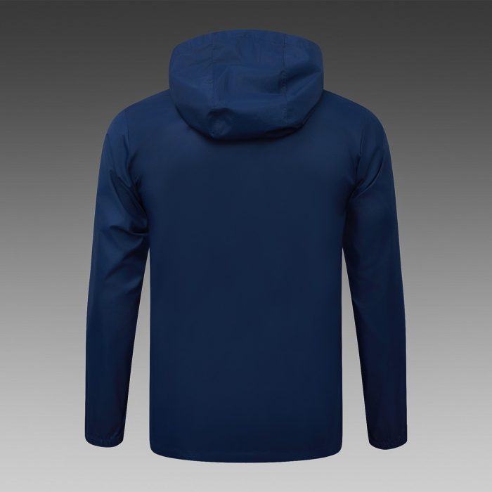 Olympique de Marseille 24-25 Blue Windbreaker - 图片 8