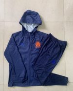 Olympique de Marseille 24-25 Blue Windbreaker - 图片 9