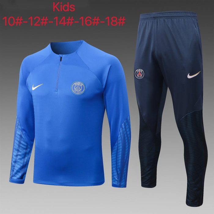 PSG 22/23 Half-Zip Jacket Kids - 图片 2