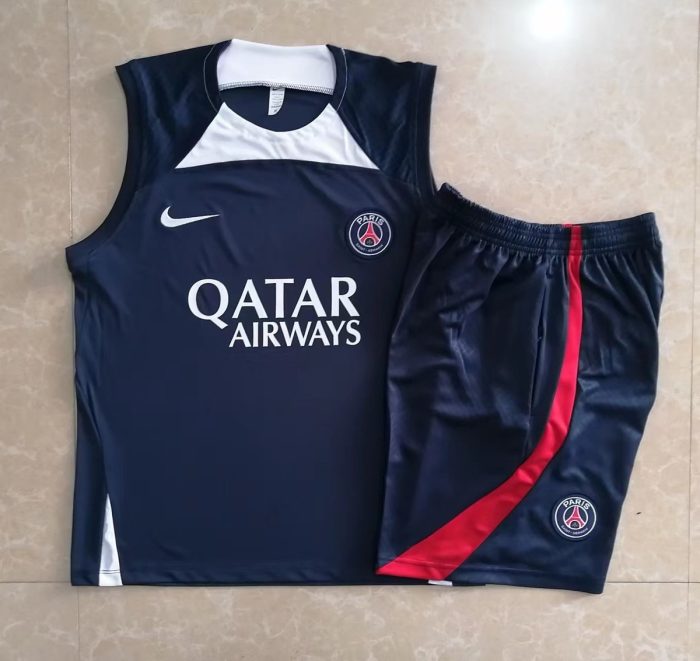 Nike Paris Saint-Germain 22/23 Blue Vest - 图片 9
