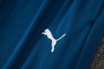 Olympique de Marseille 24-25 Half-Zip Light Blue Splatter Player Version - 图片 4