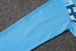 Olympique de Marseille 24-25 Half-Zip Light Blue Splatter Player Version - 图片 6