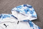 Olympique de Marseille 2021 Long Zip Jacket White - 图片 7