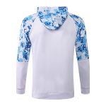 Olympique de Marseille 2021 Long Zip Jacket White - 图片 8