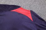 PSG 23-24 Half-Zip Jacket Dark Purple - 图片 5