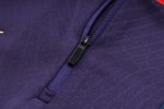 PSG 23-24 Half-Zip Jacket Dark Purple - 图片 6