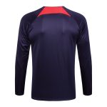 PSG 23-24 Half-Zip Jacket Dark Purple - 图片 8