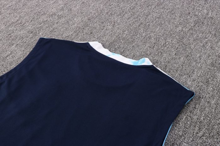 Olympique de Marseille 22/23 Blue Vest (Upper Splatter) - 图片 5