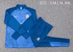 Olympique de Marseille 23-24 Half Zip Jacket Blue - 图片 2