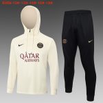 PSG 23-24 Half-Zip Hoodie Kids Apricot - 图片 2