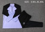 PSG 23-24 Half-Zip Jacket Light Purple - 图片 2