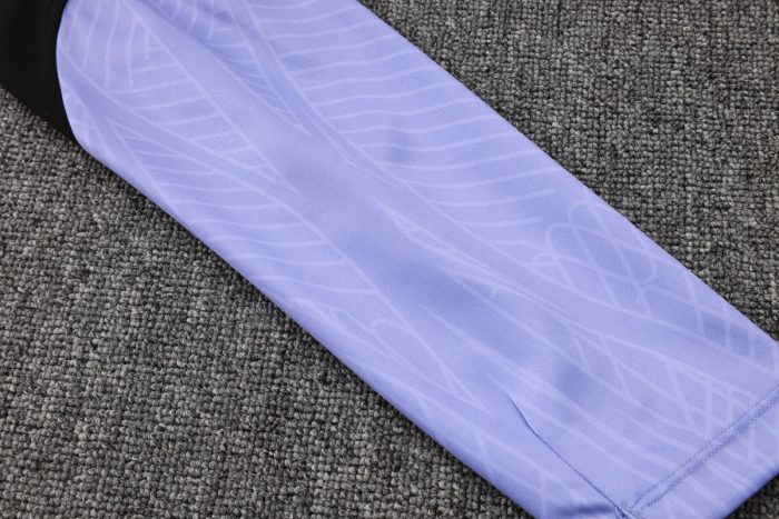 PSG 23-24 Half-Zip Jacket Light Purple - 图片 4