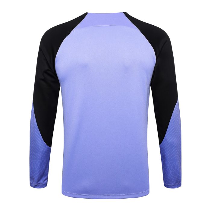 PSG 23-24 Half-Zip Jacket Light Purple - 图片 7