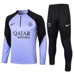 PSG 23-24 Half-Zip Jacket Light Purple - 图片 8