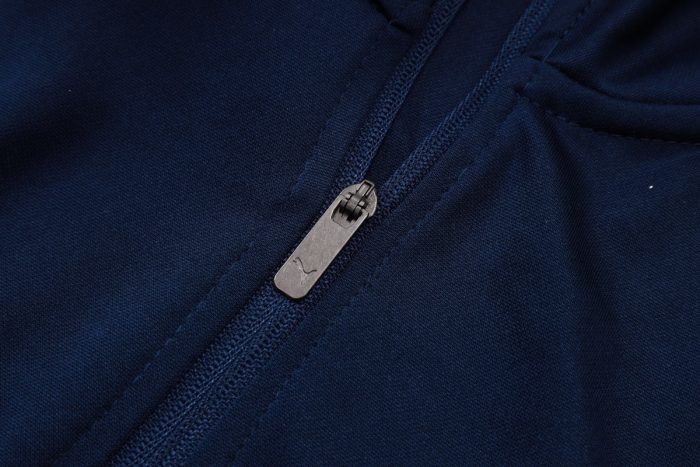 Olympique de Marseille 2025/26 Half Zip Jacket - Blue - 图片 6